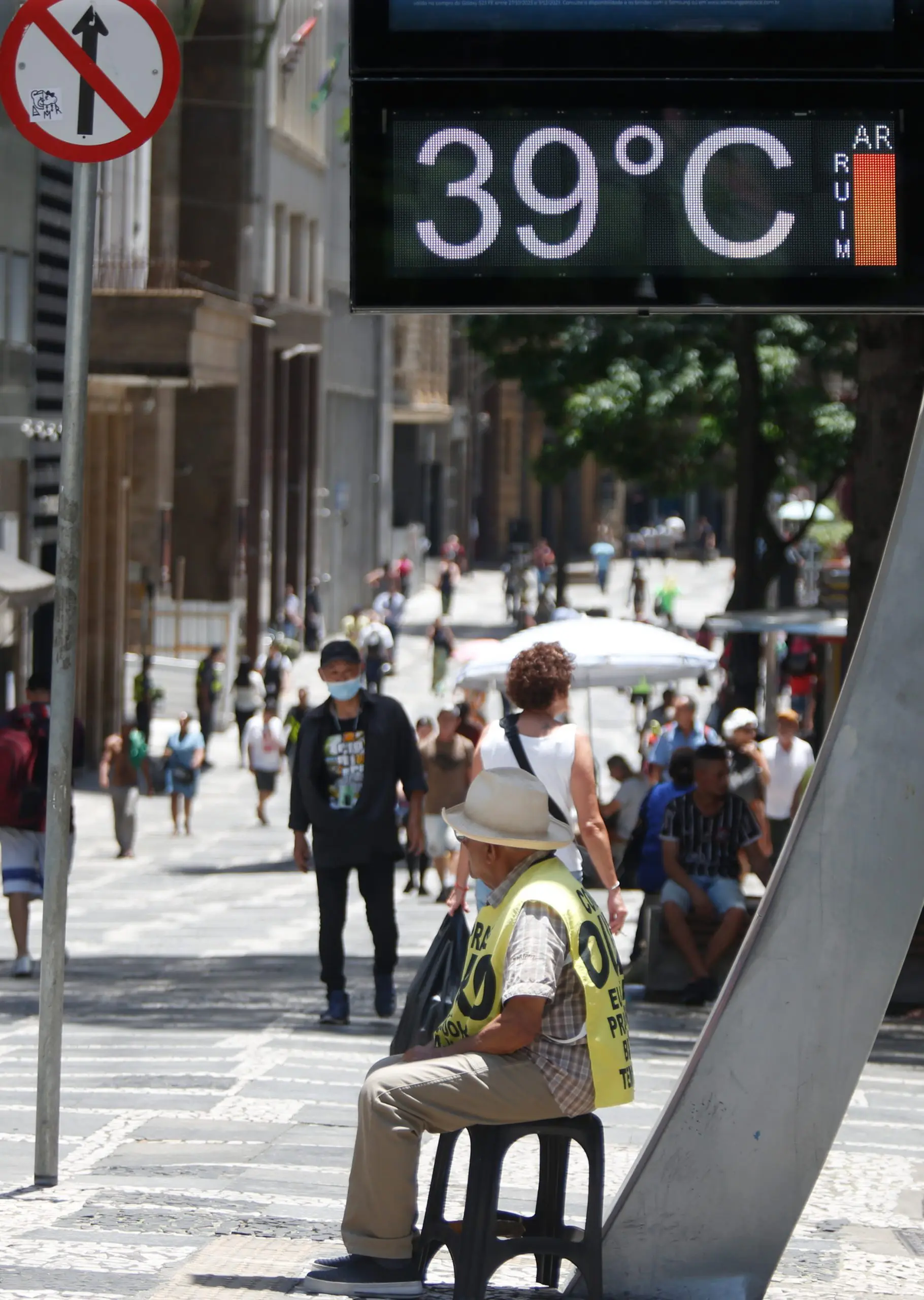 Governo de São Paulo faz pedido drástico à população em meio ao forte calor (Foto: Paulo Pinto/Agência Brasil)