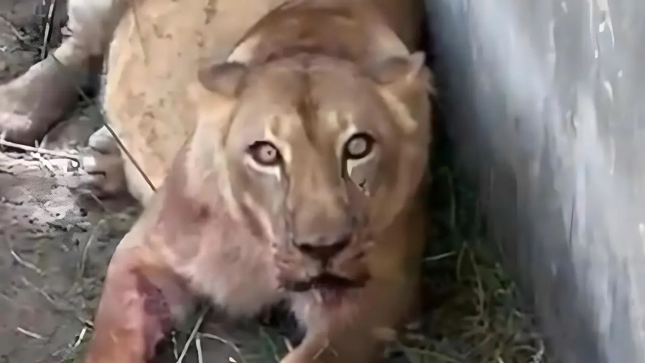 Veterinária compartilha momentos com Leona em zoológico: ‘faz apenas o que uma leoa faz’