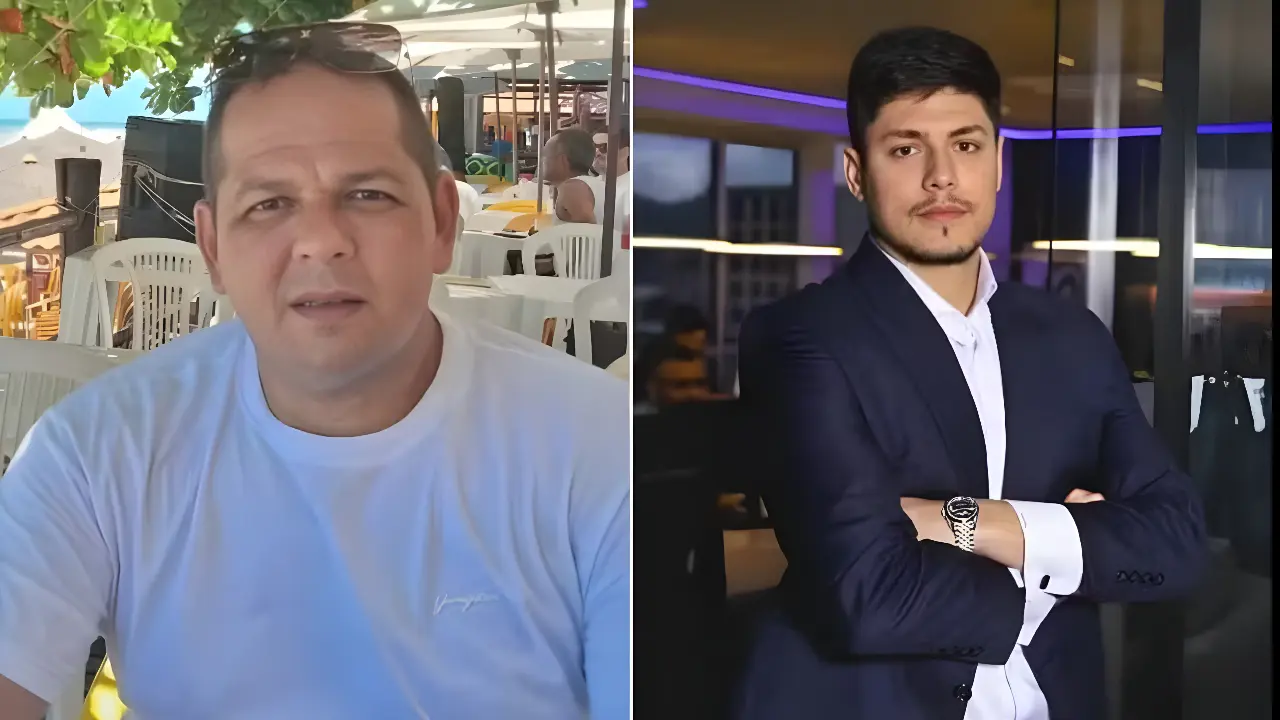 Wagner Morgado, à esquerda, e Rodrigo Morgado, à direita. (Reprodução)