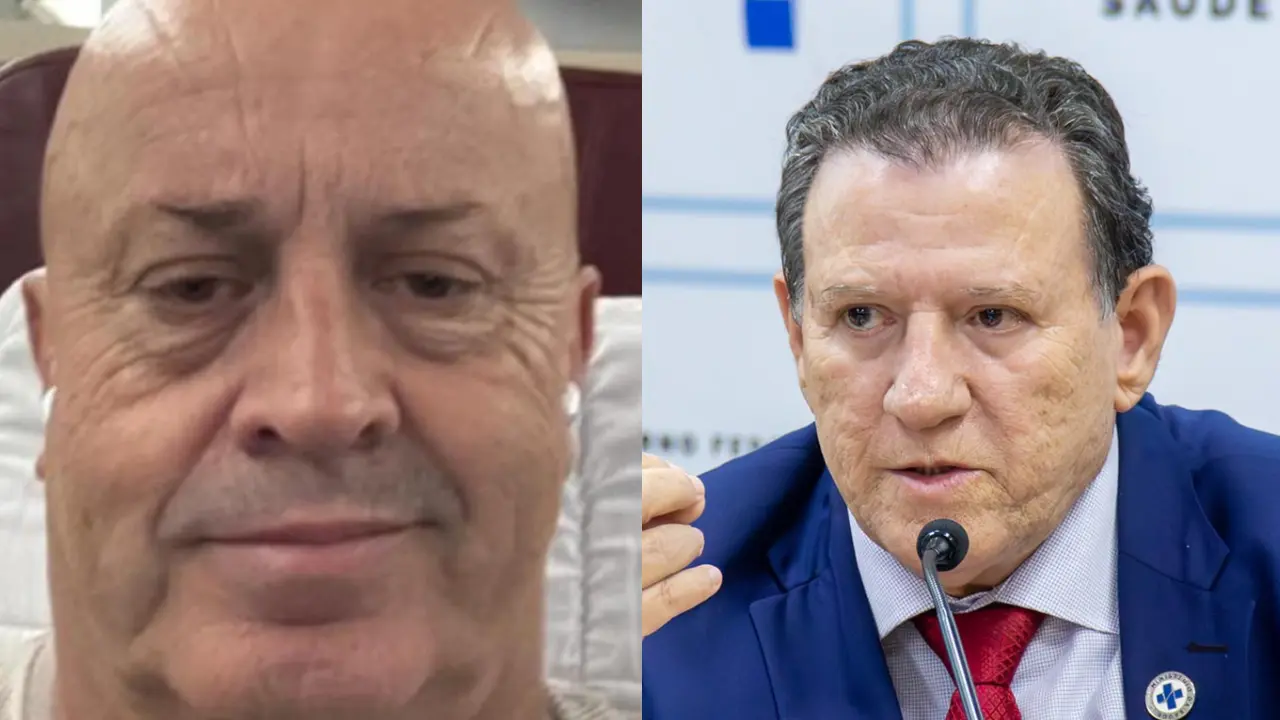 À esquerda, 'Careca do INSS. À direita, Swedenberger Barbosa. (Reprodução)