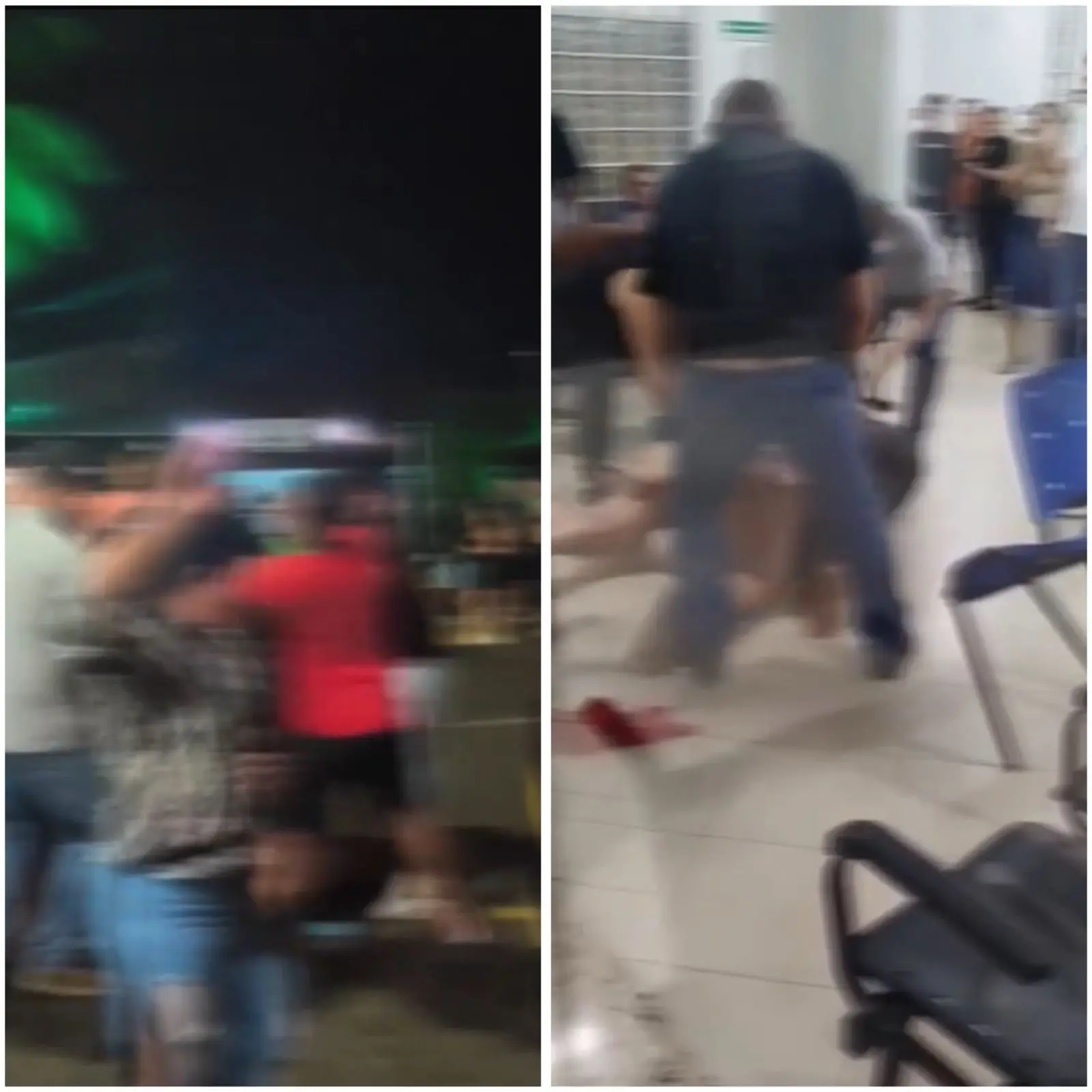 Após briga, mulheres vão parar no hospital e confusão continua durante atendimento (Foto: Reprodução/Redes sociais)
