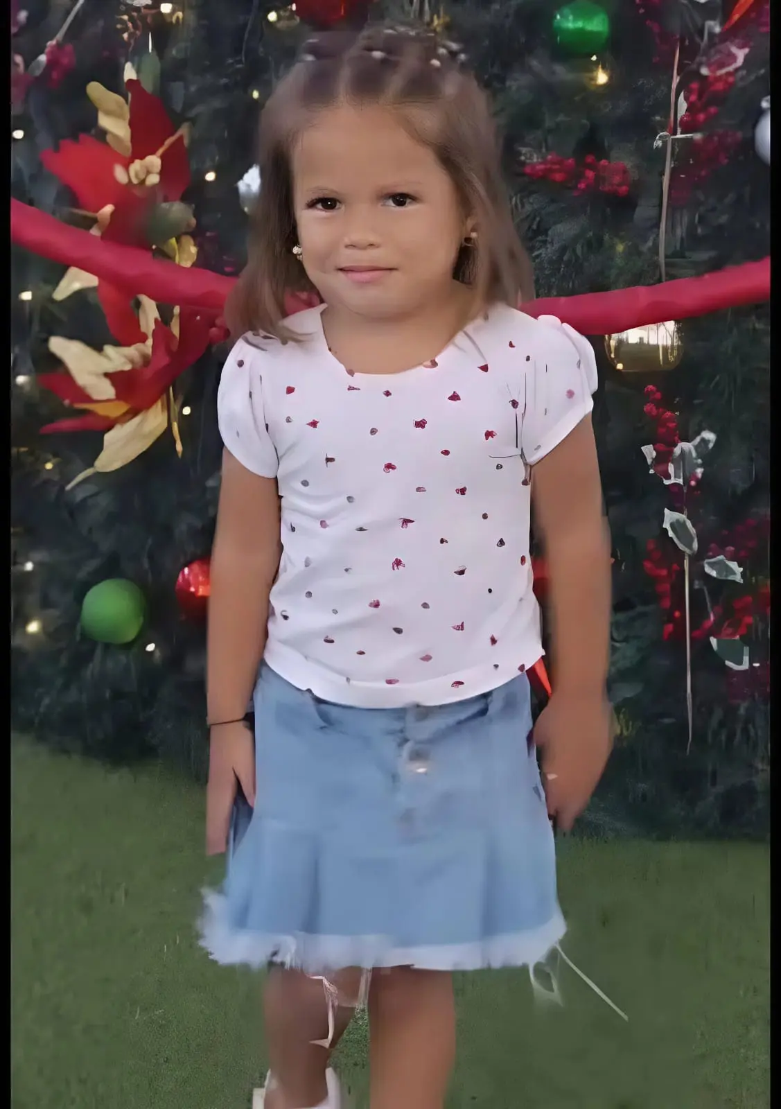 Vazam fotos do suspeito decapitado após assassinato de menina de 3 anos