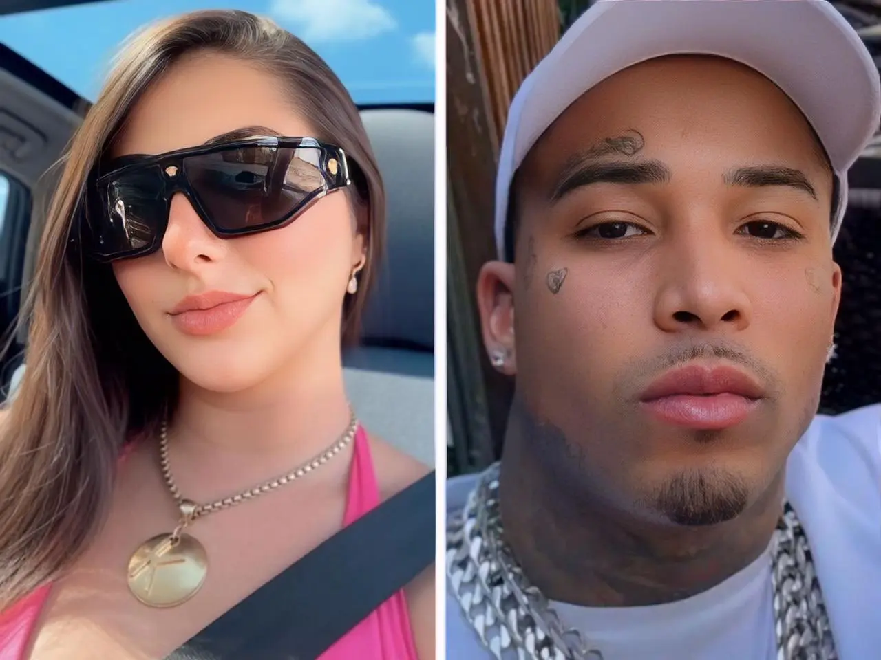 Keila SIlva e Gato Preto || Reprodução: Redes Sociais 