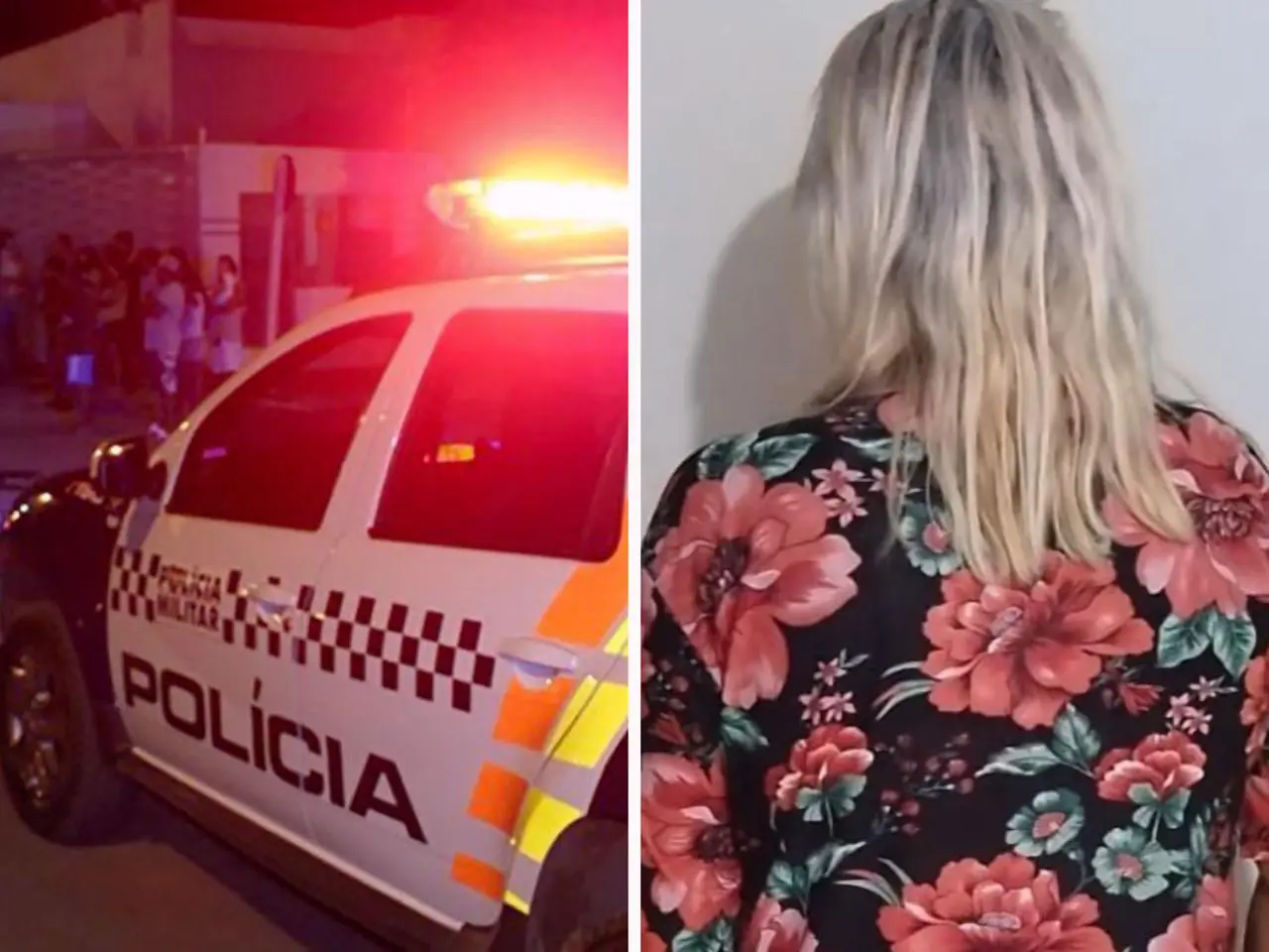 Mulher presa após atacar marido por recusa sexual || Reprodução: Redes Sociais 