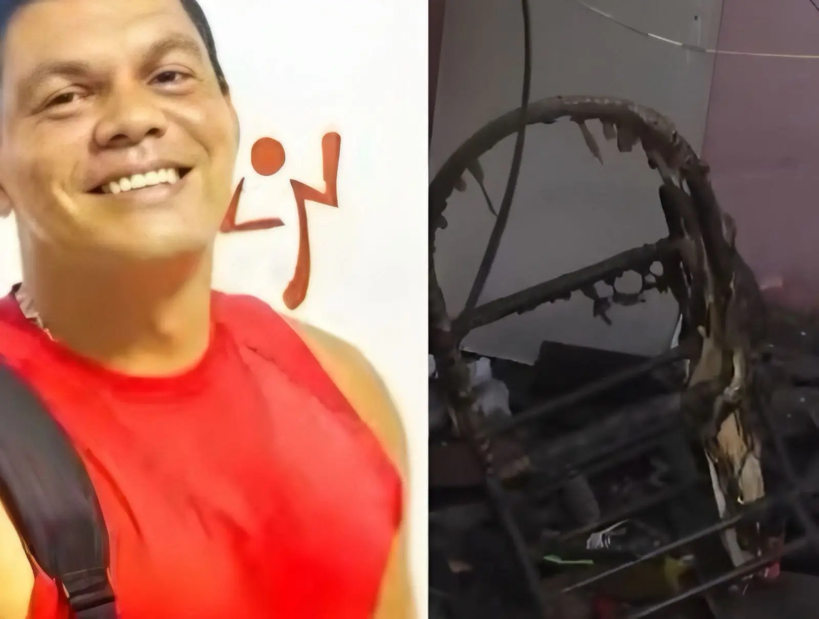 Homem morre após atear fogo no próprio corpo durante discussão com esposa  (Foto: Reprodução)