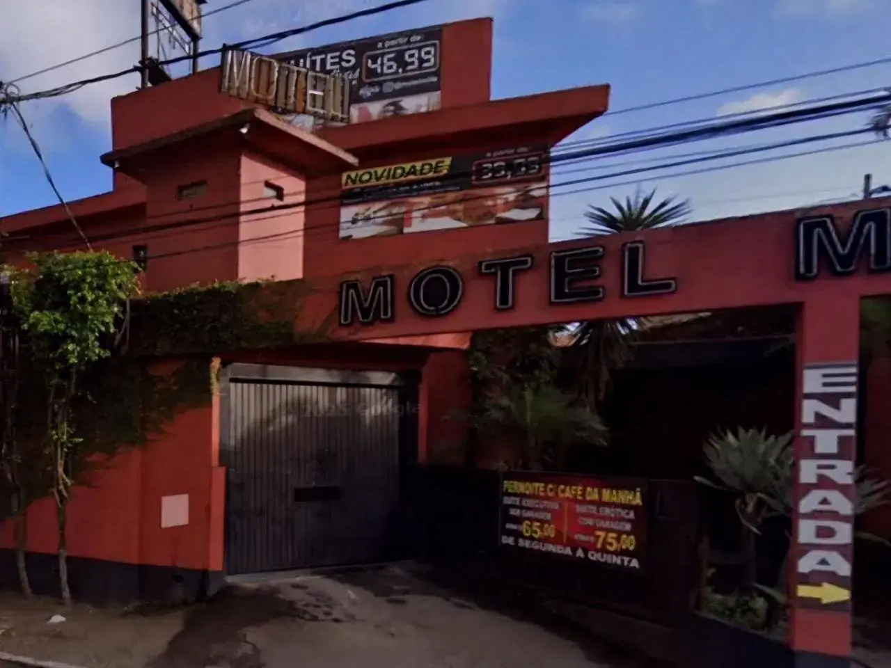 Motel localizado na Zona Leste de São Paulo || Reprodução: Redes Sociais 