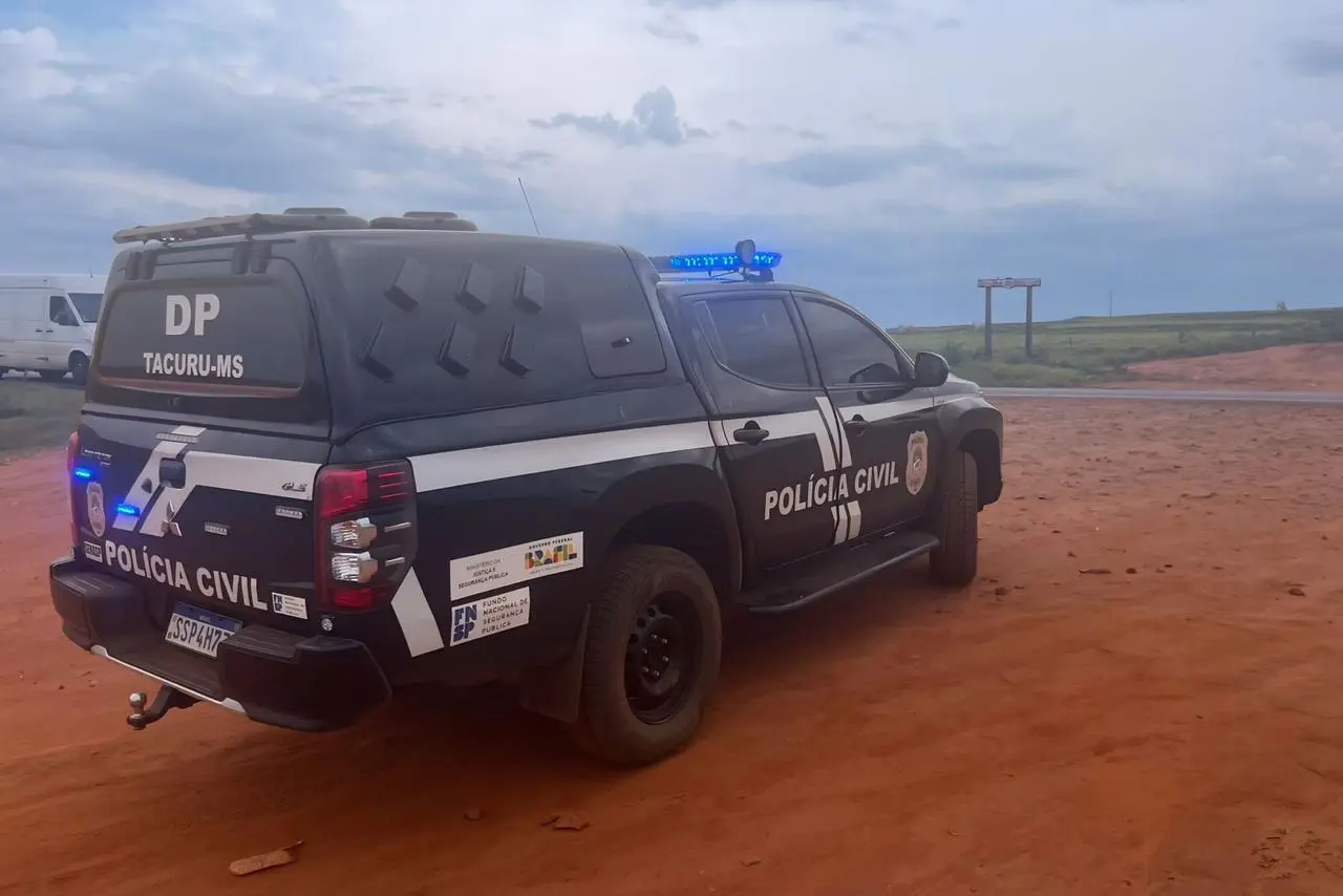 Polícia Civil Tacuru || Reprodução: Redes Sociais 