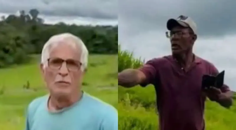 Pai e funcionário  (Foto: reprodução/Divulgação)