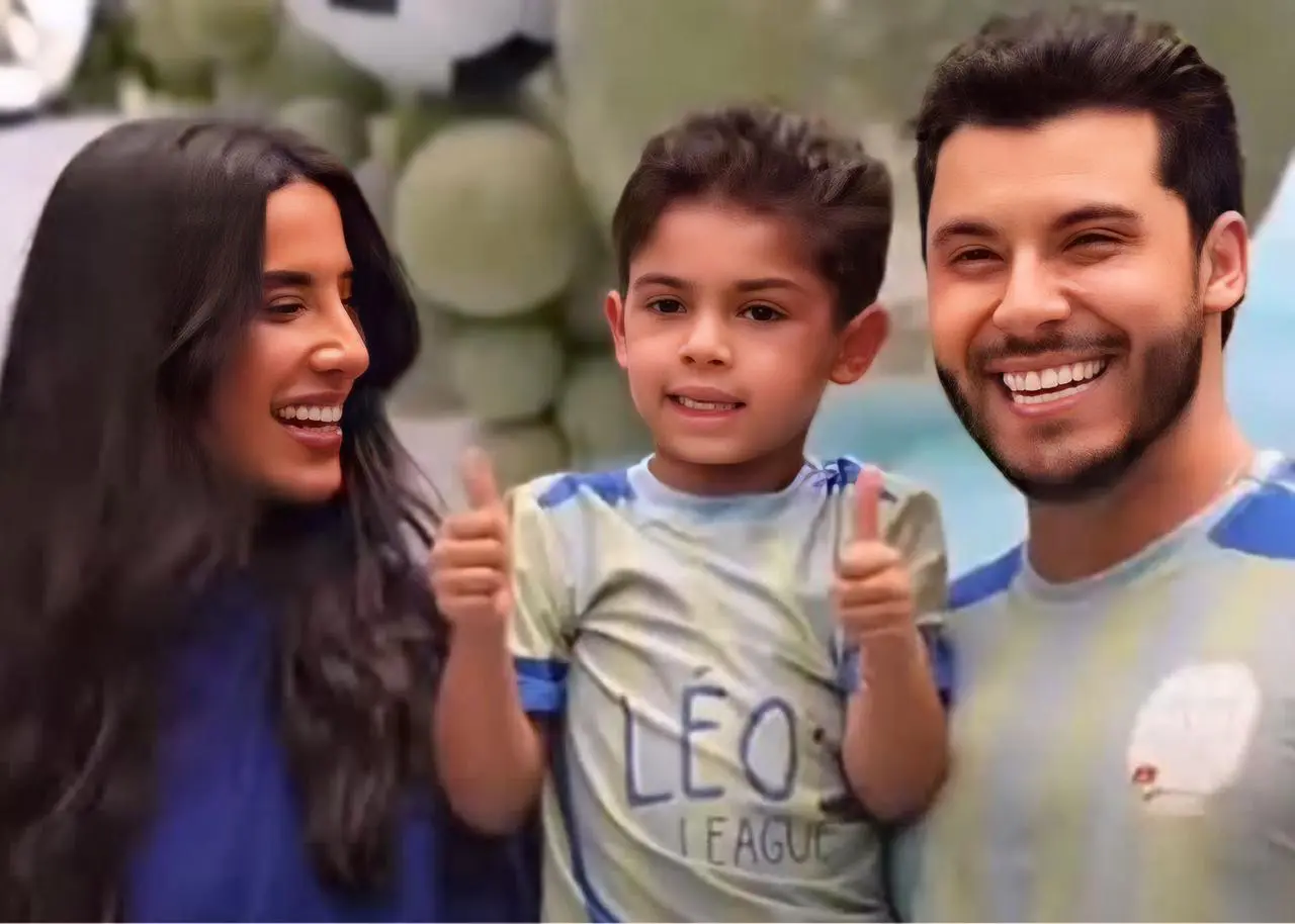 Murilo Huff festeja o aniversário de 6 anos do filho ao lado de Gabriela Versiani || Foto//Reprodução: Redes Sociais 