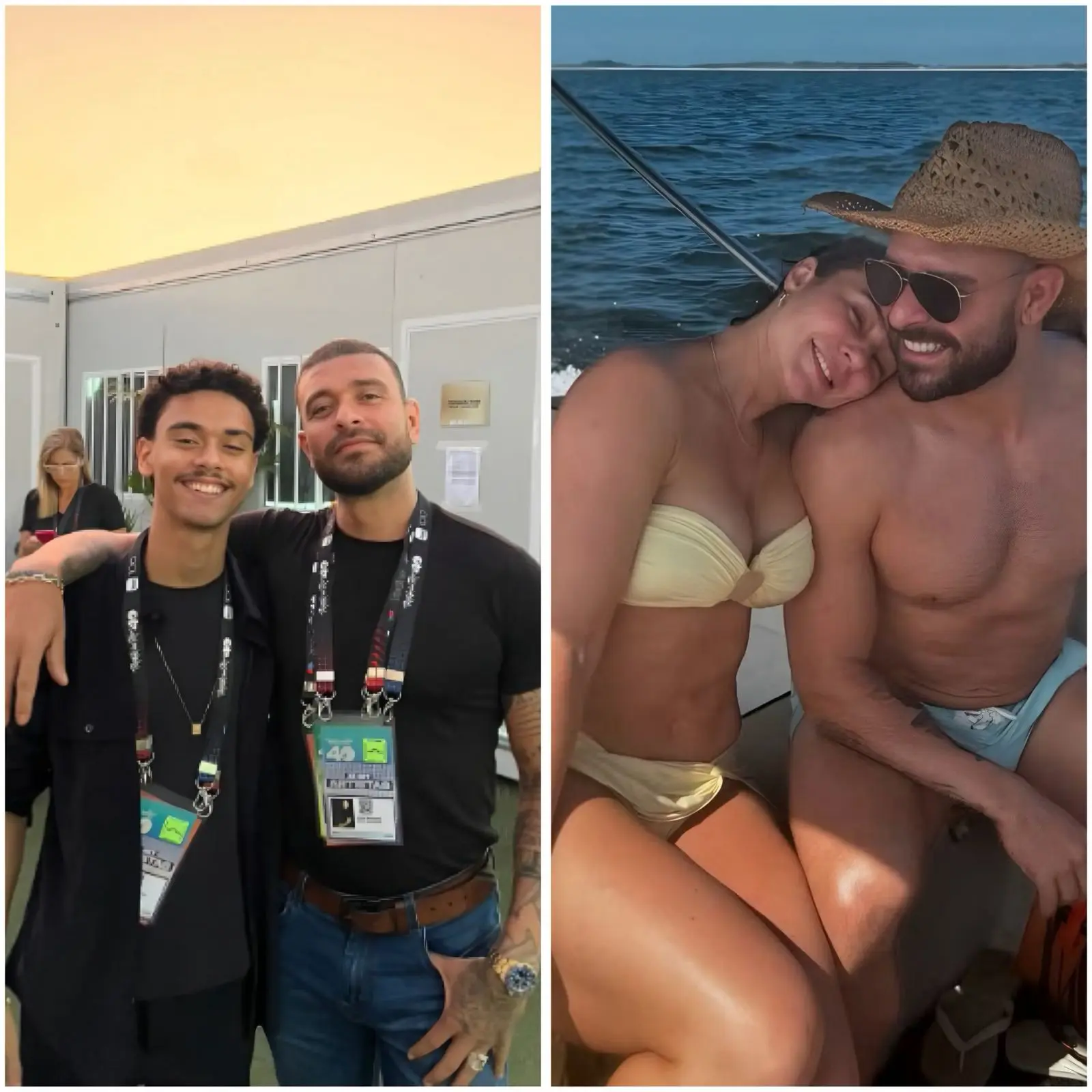 Filho de Diogo Nogueira fala sobre término do pai com Paolla Oliveira (Foto: Reprodução/Redes sociais)
