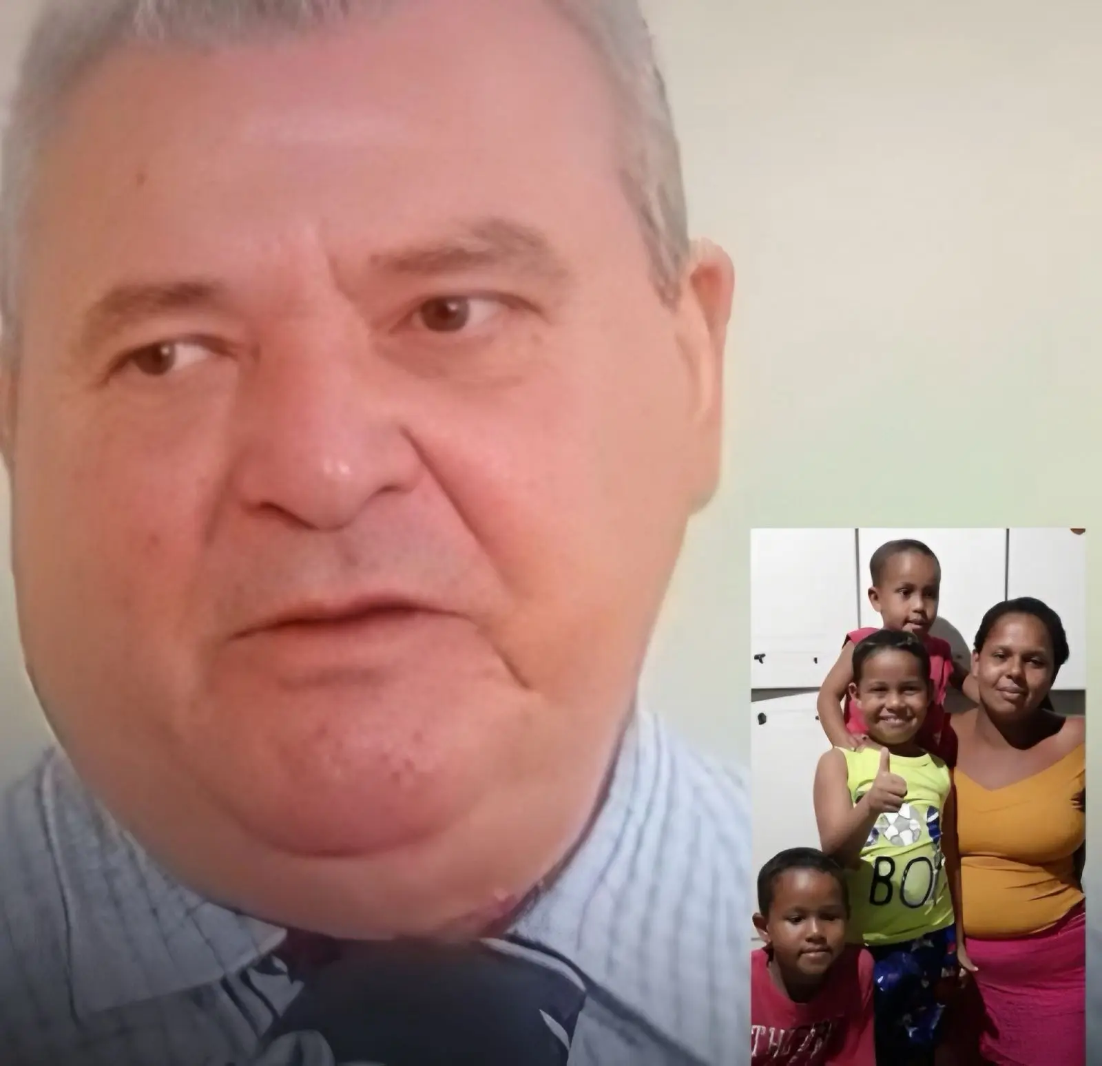 Delegado dá detalhes sobre desaparecimento de mãe e três filhos (Foto: Reprodução)
