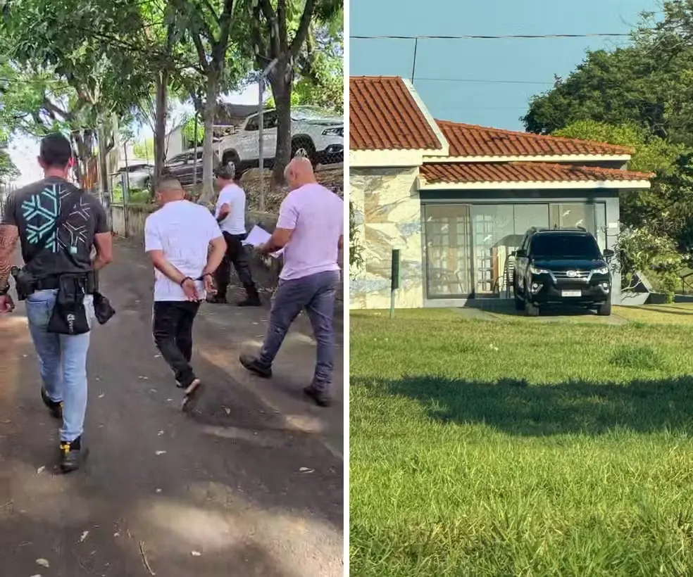 Polícia de Campinas prende traficante internacional )Foto: Polícia Civil/Divulgação)