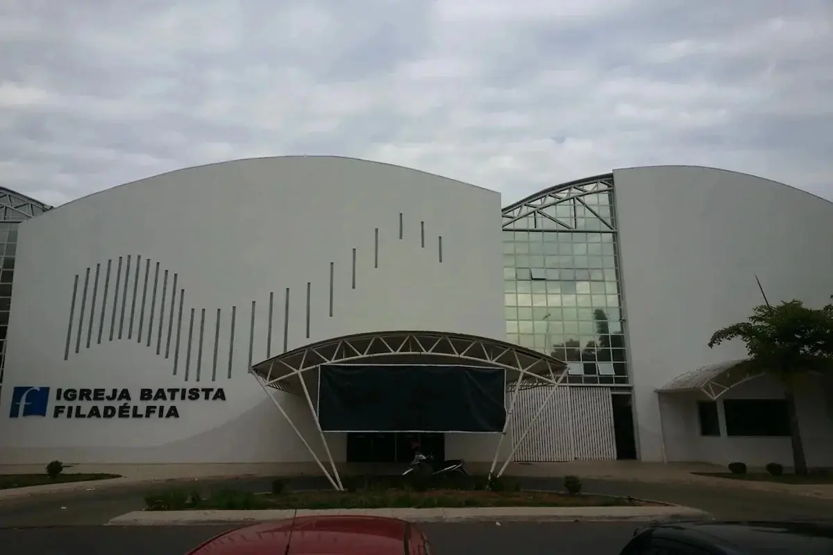 Fachada da igreja Batista Filadélfia (Reprodução)