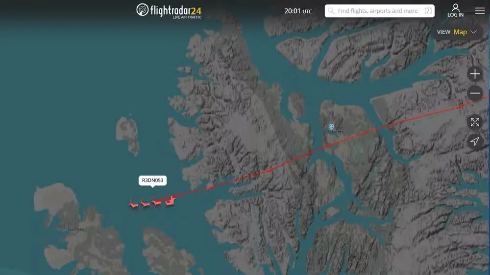 Reprodução/FlightRadar24