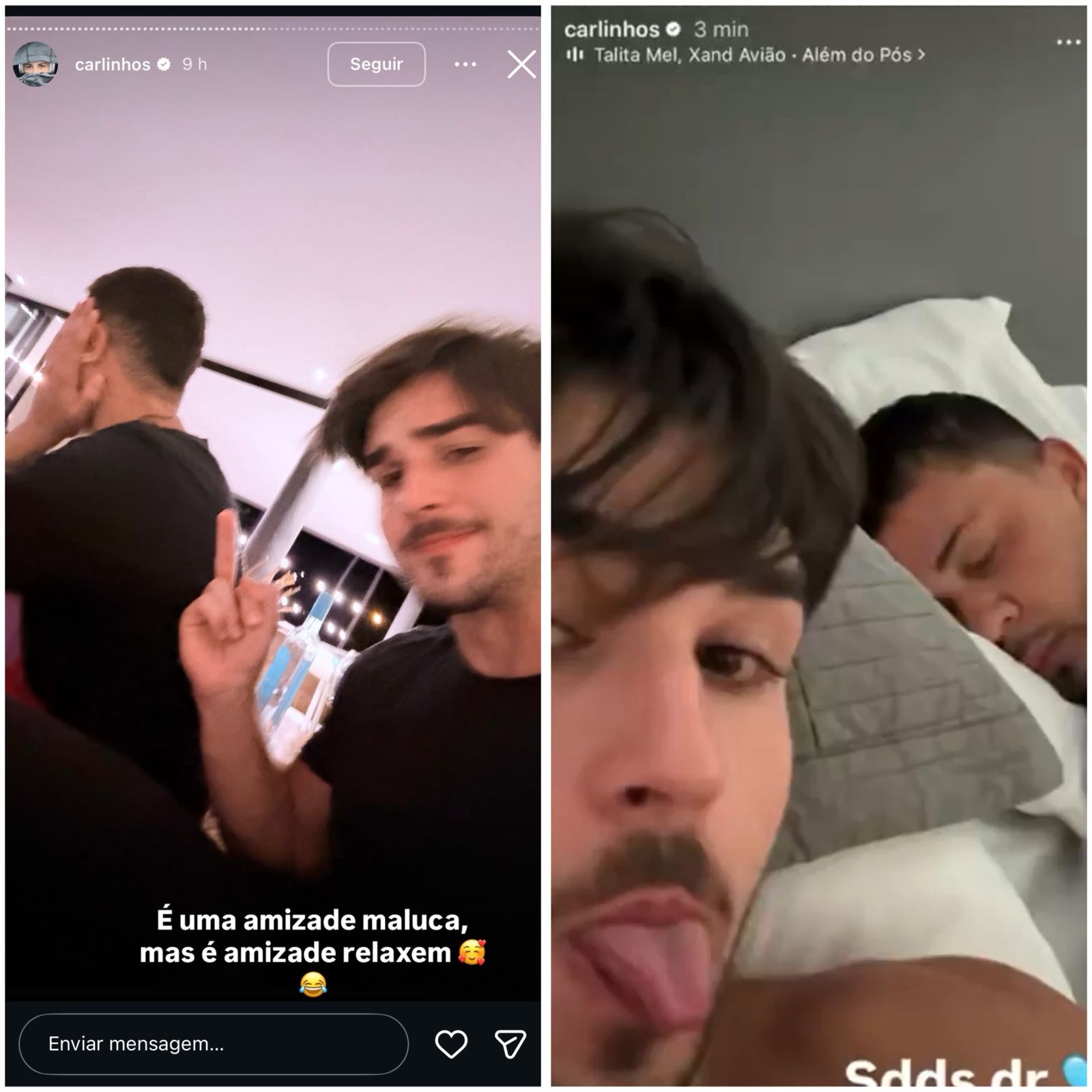 Carlinhos Maia compartilha momento íntimo com suposto affair