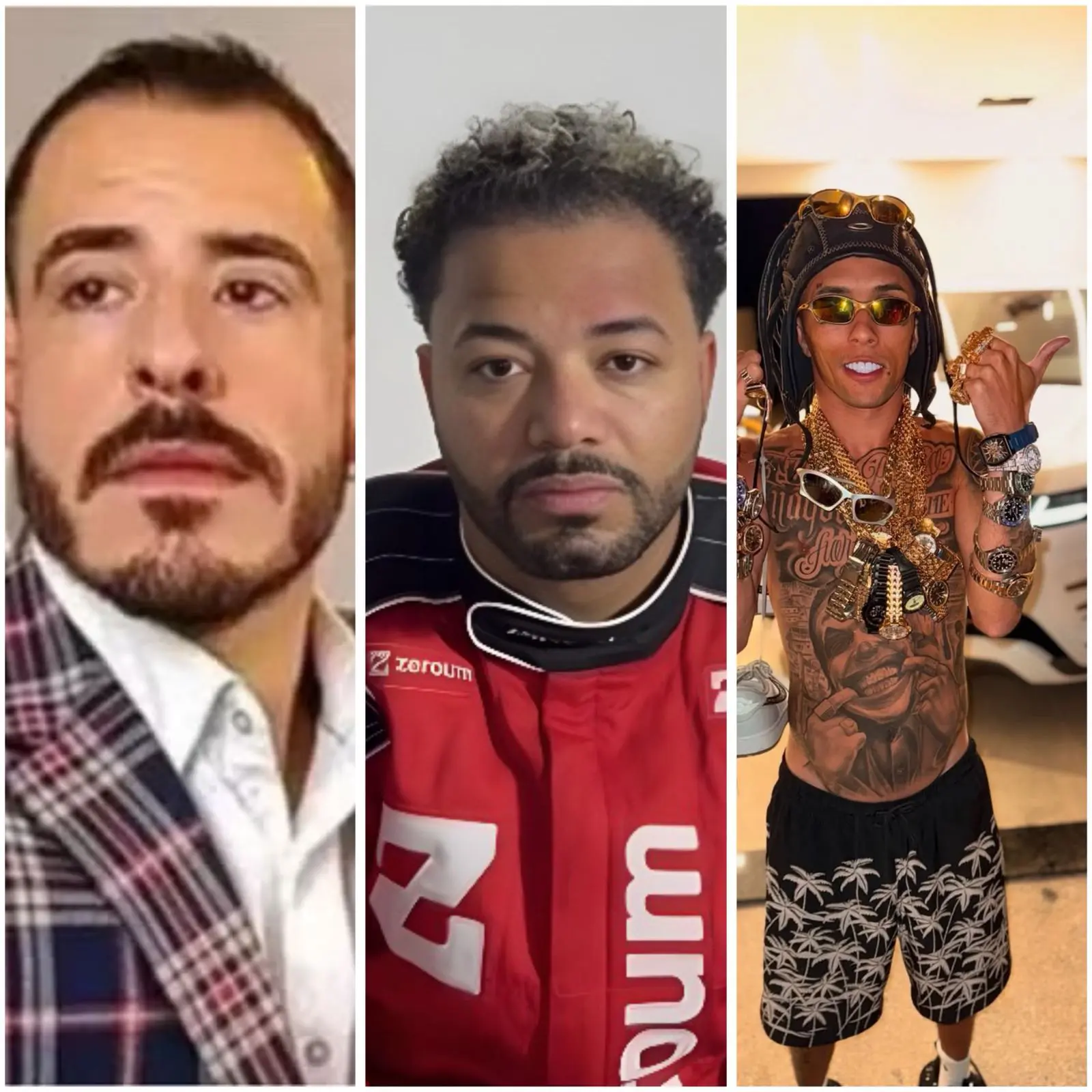 Lista de 10 influenciadores famosos presos em 2025 impressiona (Foto: Reprodução/Redes sociais)