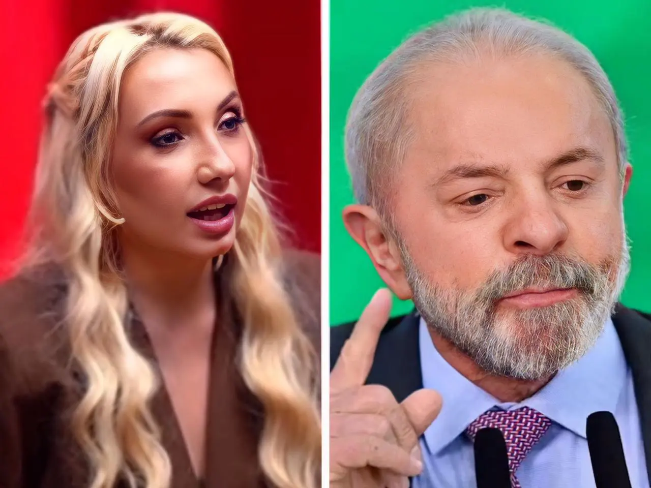 Chaline fez previsões sobre Lula no podcast 'Sem Filtro' || Imagens/Reprodução: Imagens da Internet 
