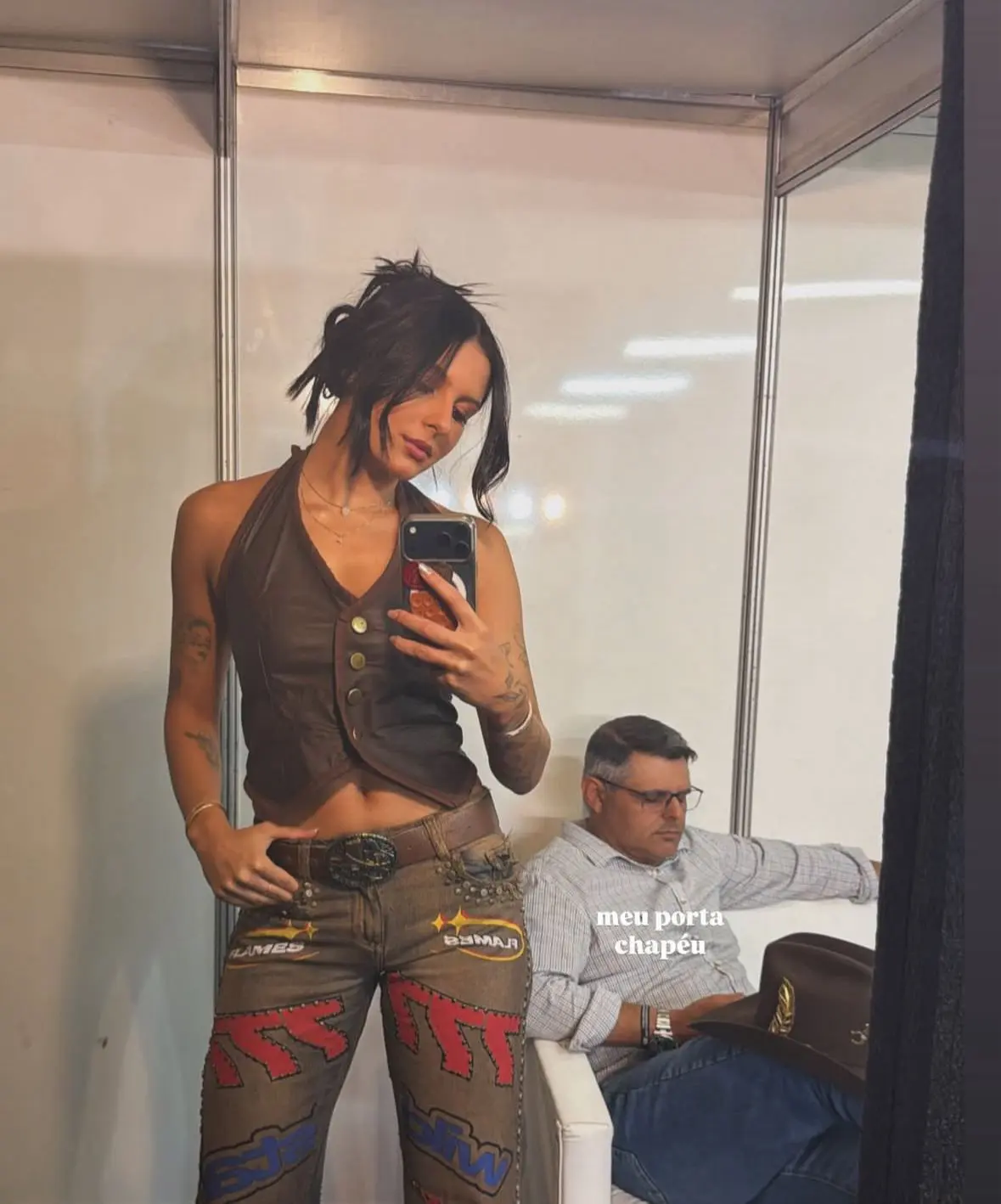 Ana Castela sobe no palco pela primeira vez após fim do namoro com Zé Felipe (Foto: Reprodução/Redes sociais)