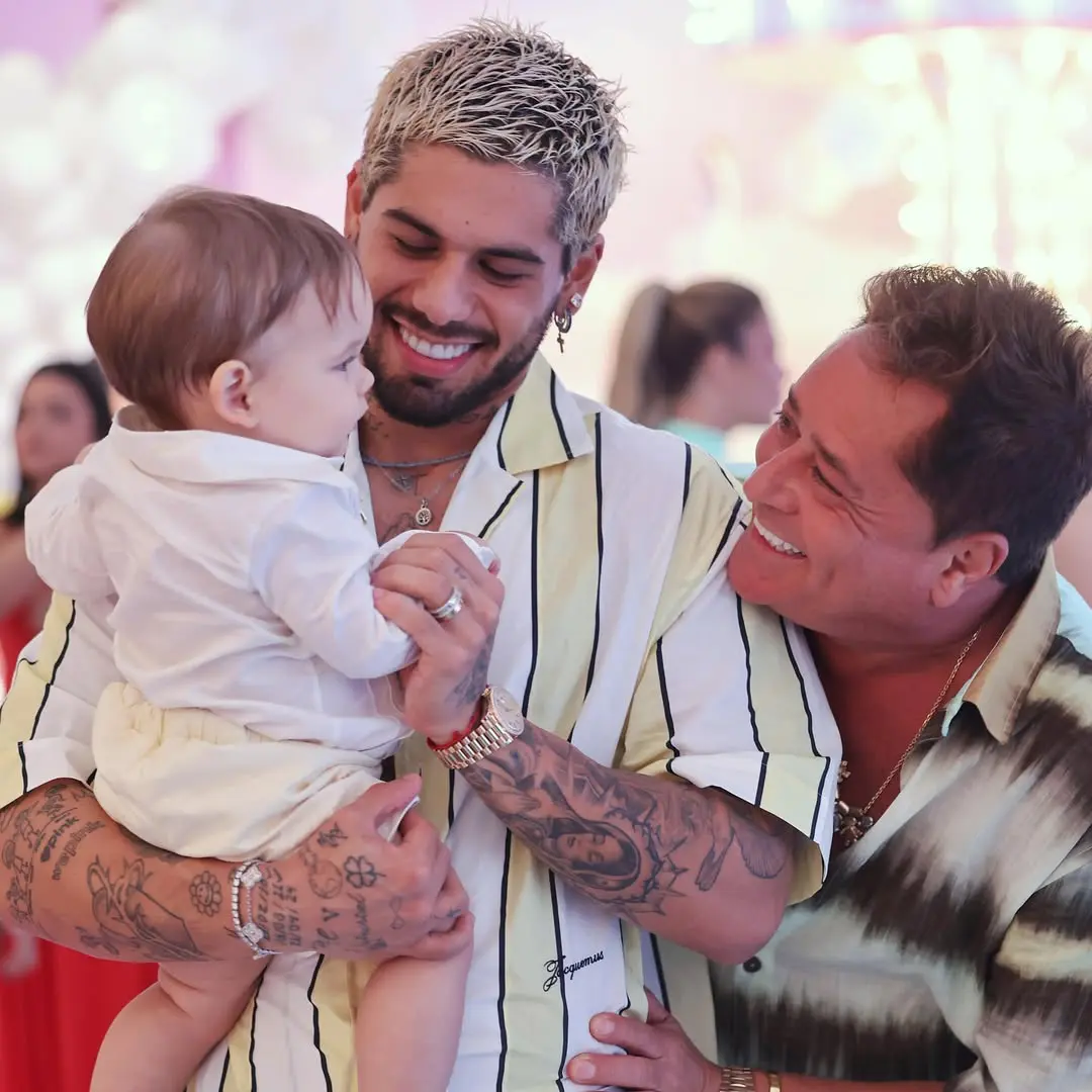 Zé Felipe é ameaçado por Leonardo: 'não precisa mais me chamar de pai' (Foto: Redes Sociais)