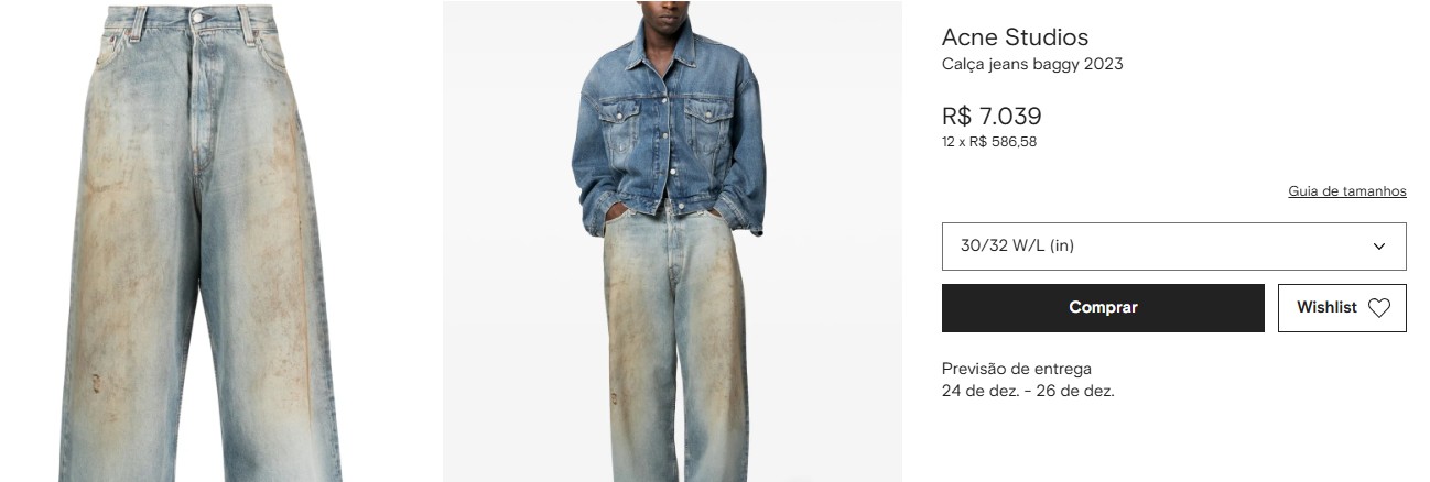 Modelo de Calça Jeans da Virginia 