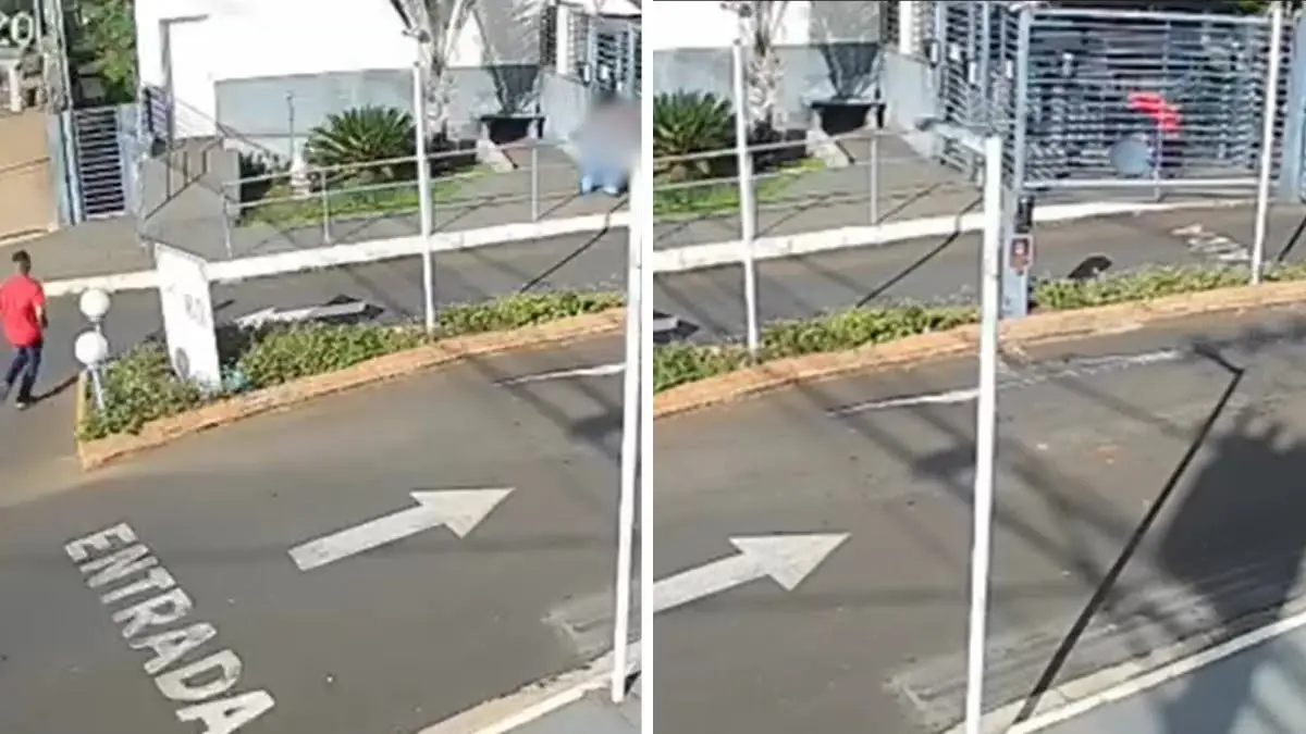 Vídeo: jovem de 19 anos é brutalmente agredida pelo ex na portaria de condomínio