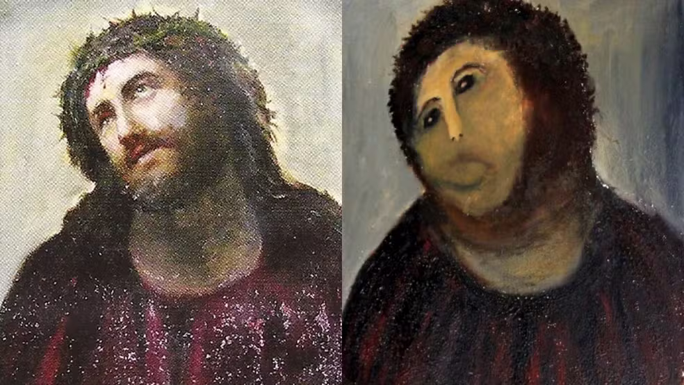 Restauração de 'Ecce Homo'  (Foto: Divulgação)