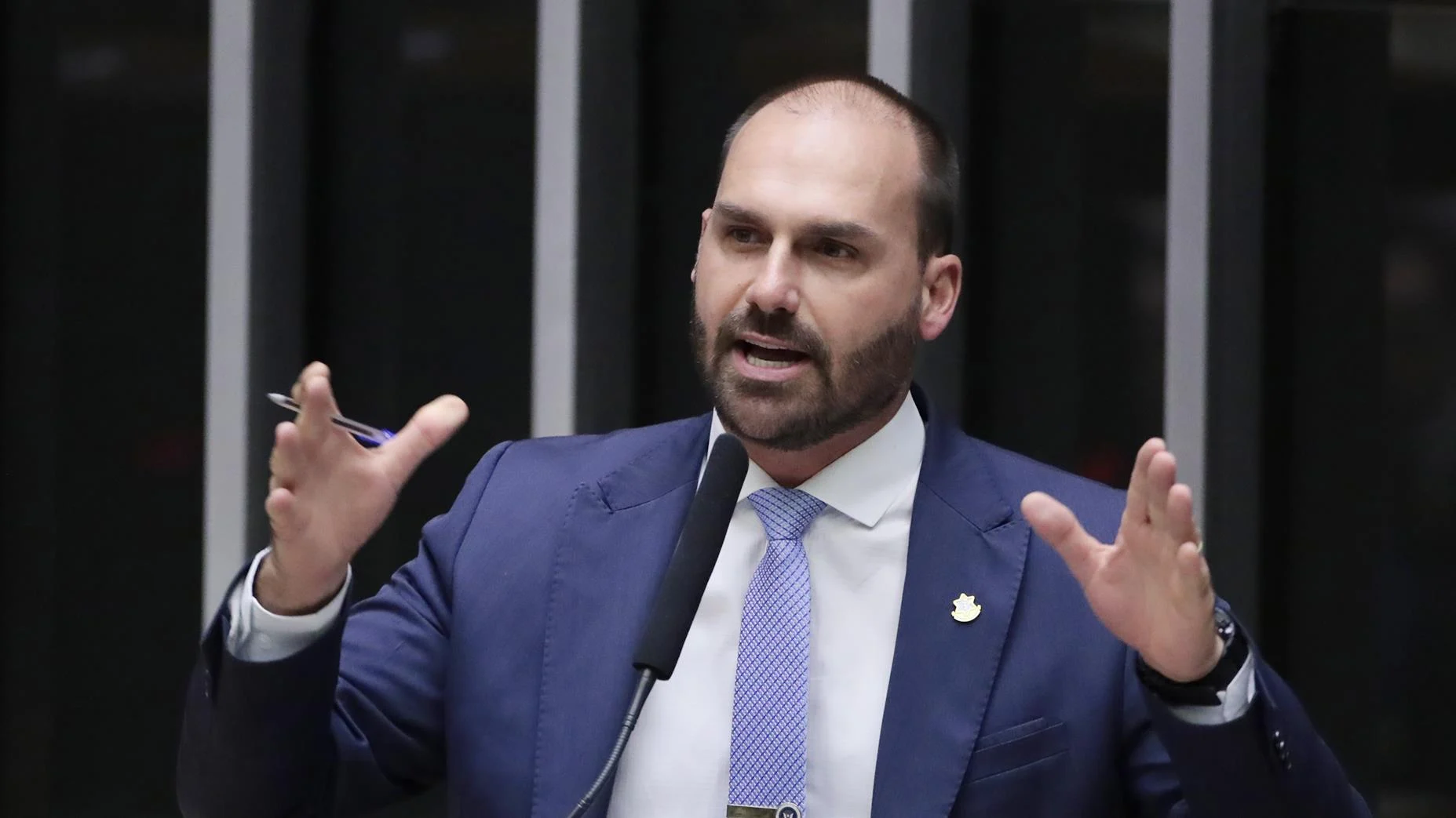 Eduardo Bolsonaro está nos EUA desde março II Foto: Zeca Ribeiro/CâmaradosDeputados