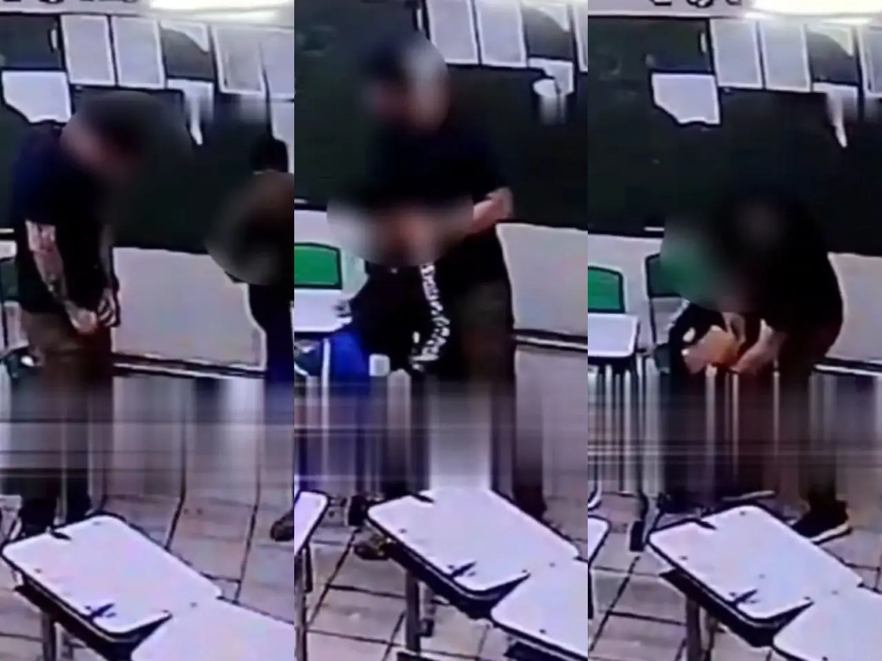 Vídeo: vice-diretor é preso após mostrar partes íntimas para aluno dentro de sala de aula