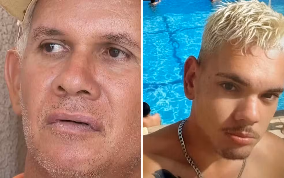 Milton Gonçalves Filho e o filho, Leonardo,  suspeitos de matar Sabrina de Almeida Lima e os filhos dela em Jaboticabal, SP  (Foto: Reprodução/Arquivo pessoal)