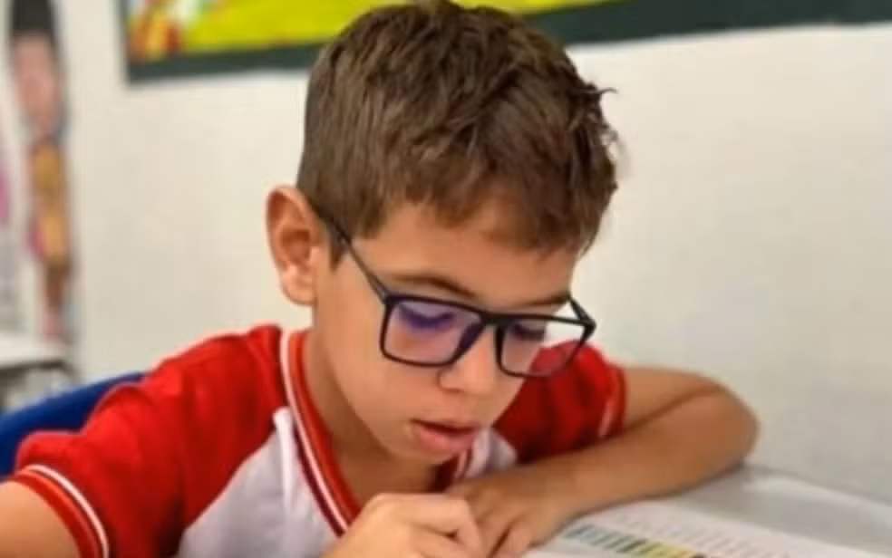 Gustavo Carvalho Dantas de 9 anos (Reprodução/Redes Sociais)