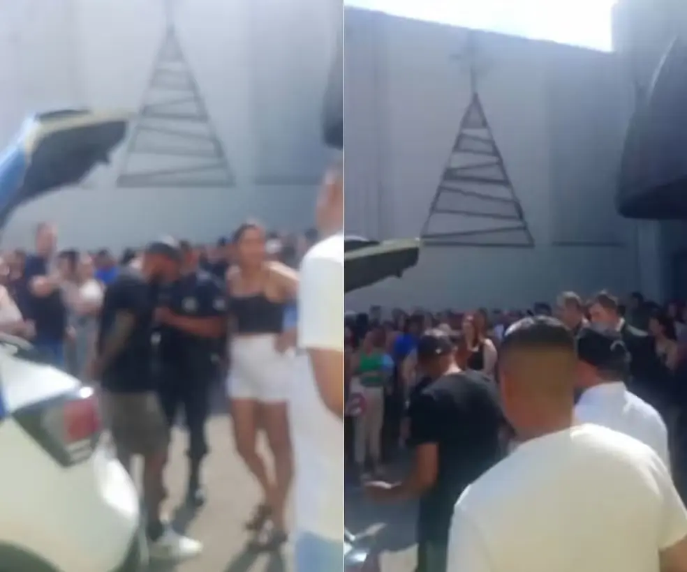 Cliente é preso após agredir funcionária durante briga por sorvete (Foto: Reprodução/Redes sociais)