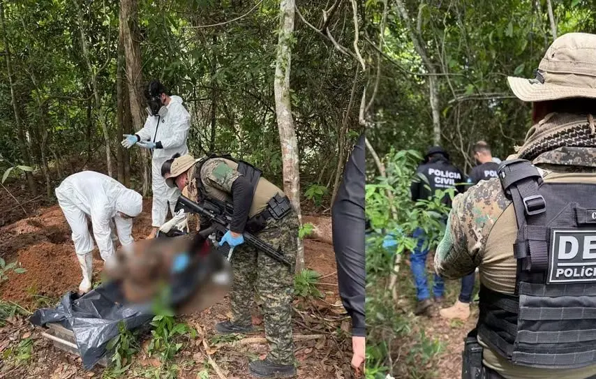 Dois corpos são encontrados em Confresa (Foto: Divulgação/PJC-MT)
