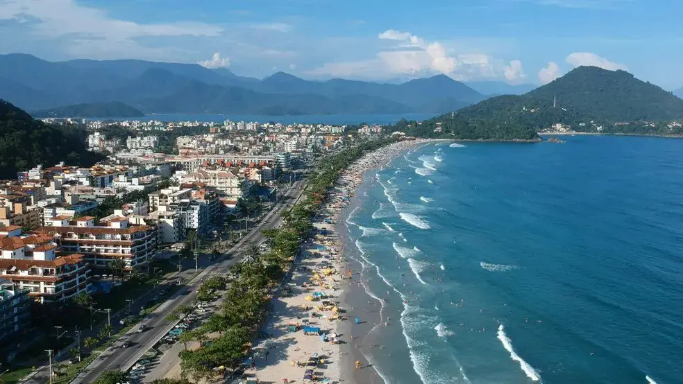 Praia Ubatuba — Foto: Divulgação