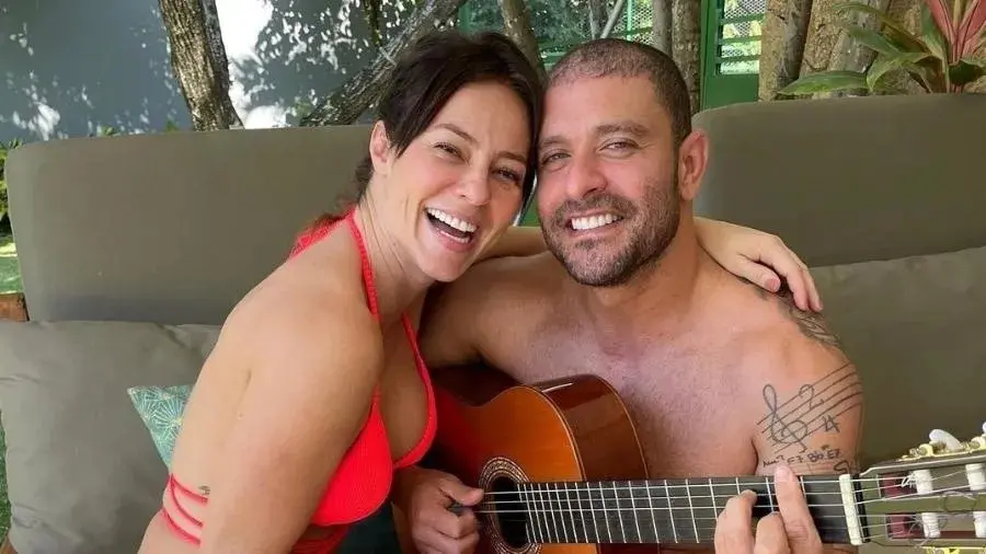 Paolla Oliveira e Diogo Nogueira (Foto: Reprodução/Redes sociais)