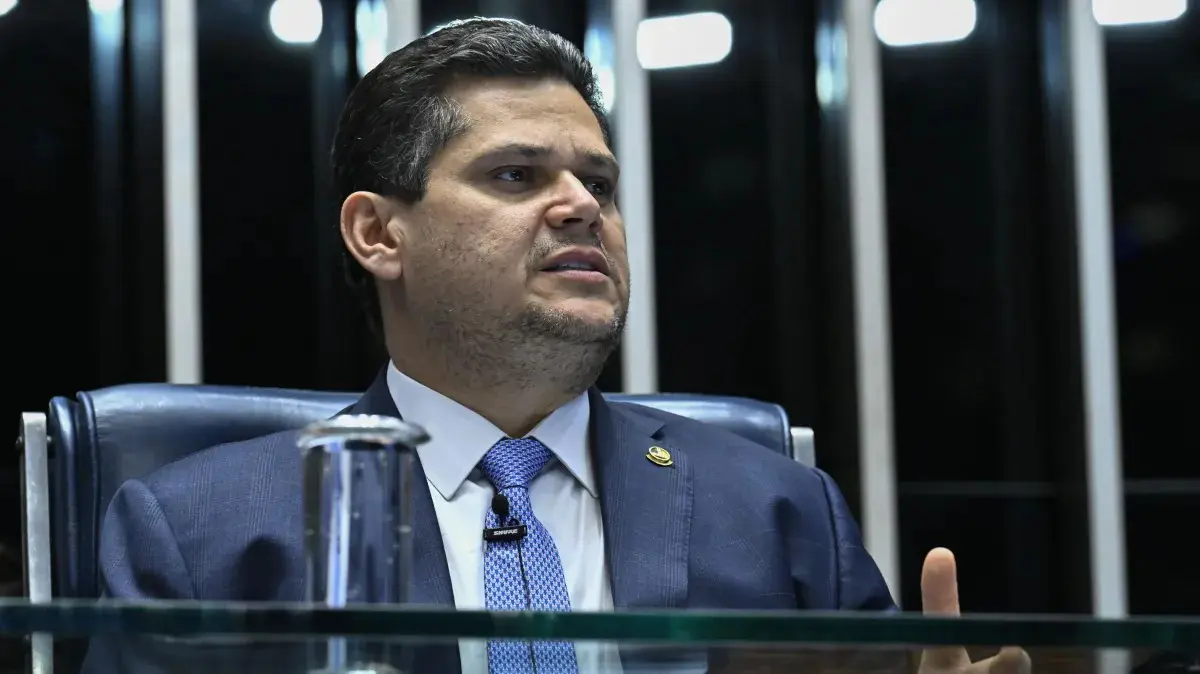 Davi Alcolumbre, presidente do Senado  - Foto: Reprodução/ Waldemir Barreto/Agência Senado