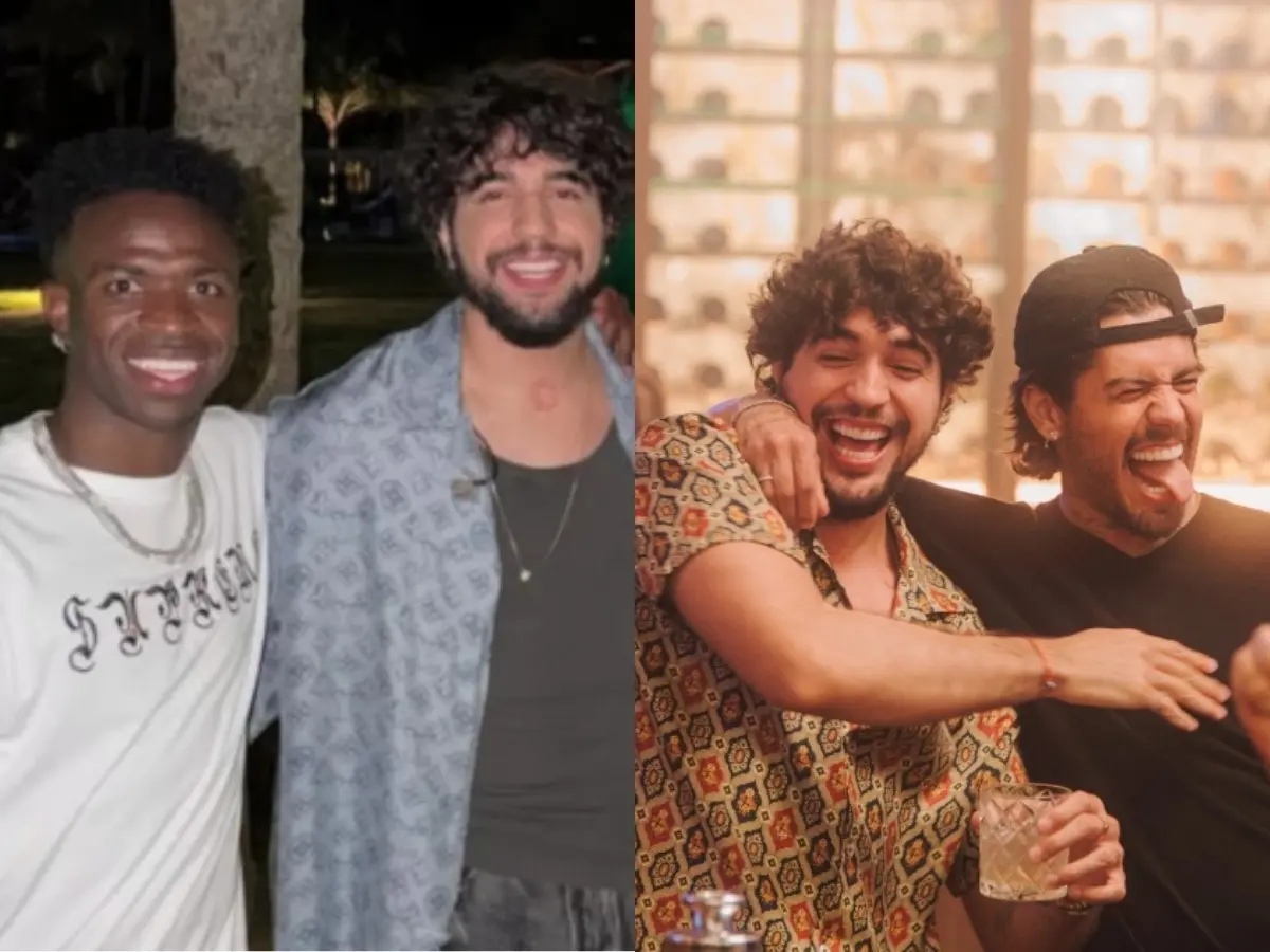Nattan publica foto com Vini Jr. ao som de música com Zé Felipe
