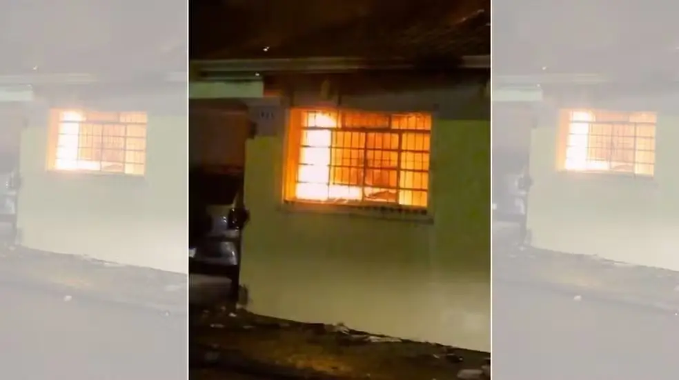 Homem esfaqueia e incendeia companheira idosa (Foto: Reprodução)