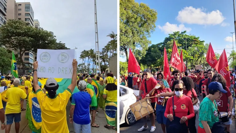 14% dos bolsonaristas se dizem de esquerda, e 34% dos petistas afirmam ser de direita, diz Datafolha