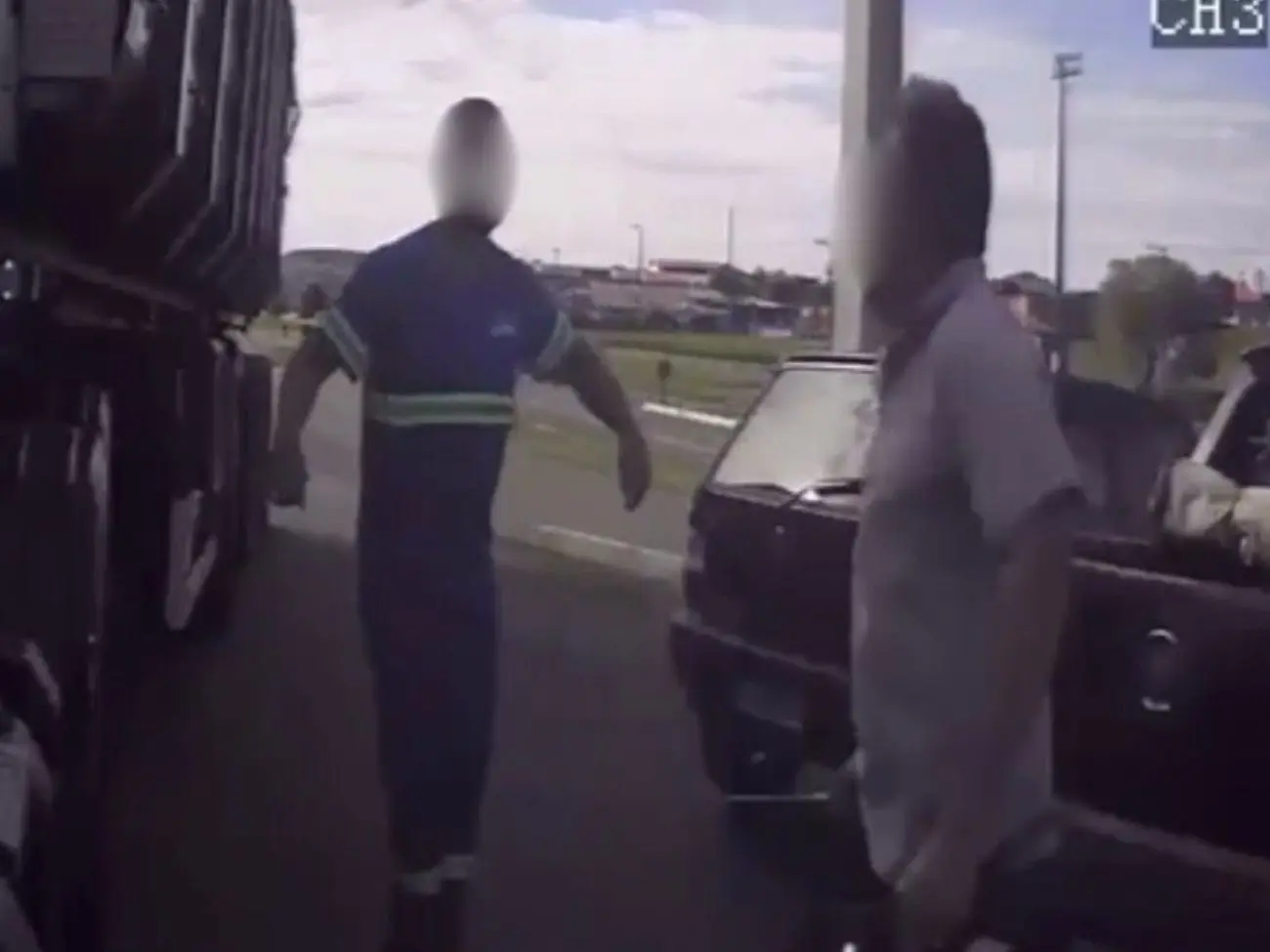 aminhoneiro é morto a facadas após briga de trânsito em rodovia (Foto: Reprodução)