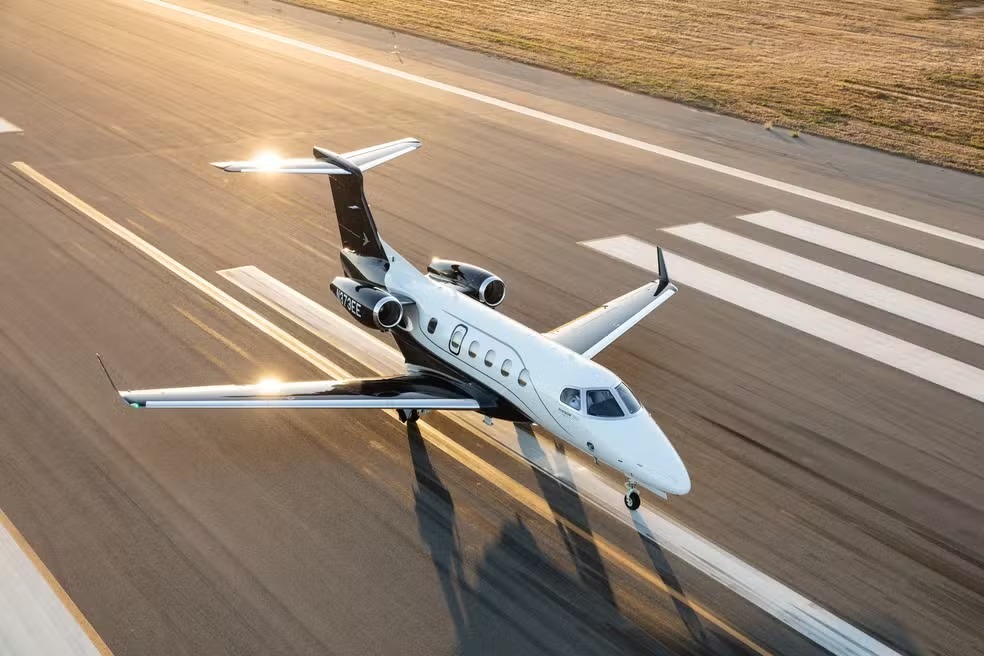 jatos Embraer Phenom 300 — Foto: Divulgação/Embraer