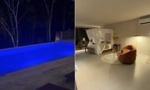 Casa alugada por Carlinhos Maia em Trancoso — Foto: Reprodução/Redes Sociais
