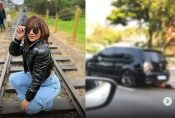 Irmã diz que mulher arrastada por carro respira sem ajuda de aparelhos
