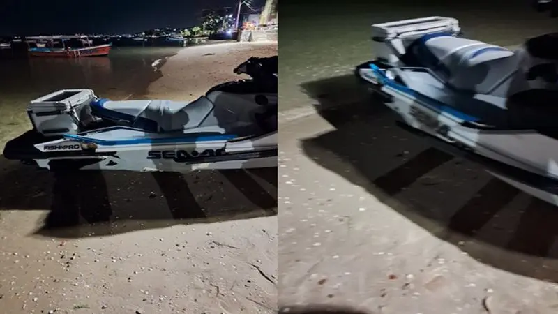 Acidente grave entre Jet Ski e barco deixa um morto e uma mulher ferida; veja vídeo