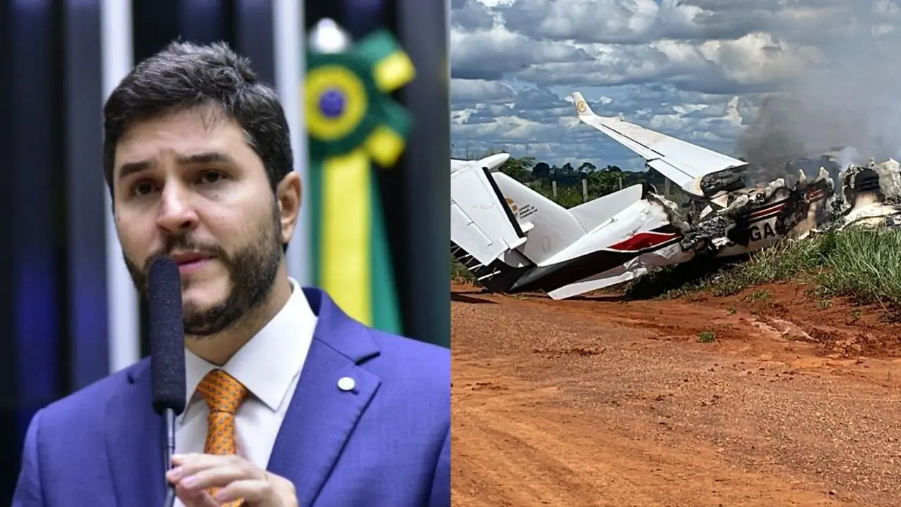 Quem é o deputado federal sobreviveu a queda de avião (Foto: Reprodução)