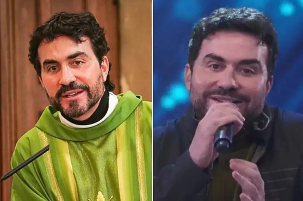 Padre Fábio de Melo durante entrevista. Foto: Reprodução/Redes Sociais.