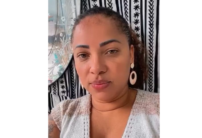 Flávia Ferreira Dornelles foi encontrada morta no rio Acari (Foto: Reprodução)