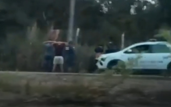 PM encontra ato obsceno durante ocorrência onde procuravam cadáver (Foto: Reprodução)