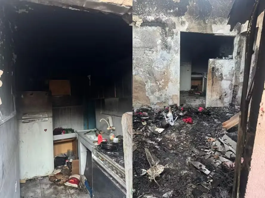 Mulher e filhas morreram em incêndio (Foto: Reprodução)