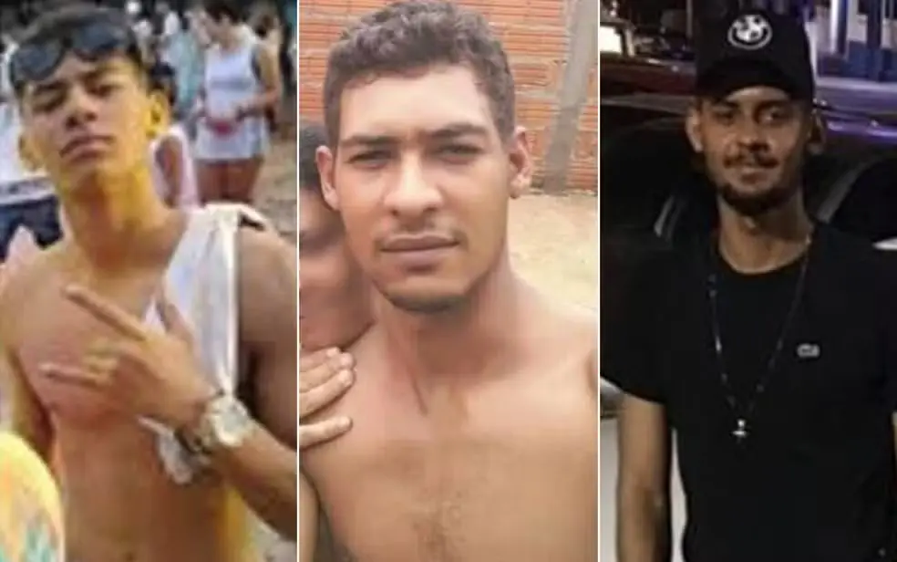 Irmãos Rian, Rafael e Maximiliano morreram em acidente (Foto: Reprodução / Redes Sociais)