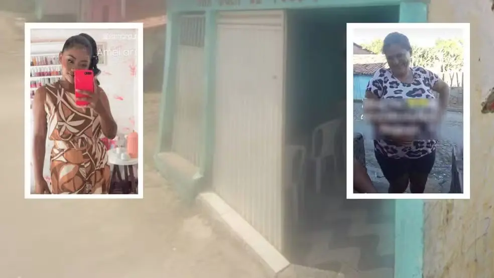 Mulheres foram mortas a tiros dentro de bar (Foto: Reprodução)